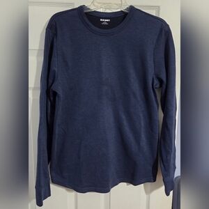 Old Navy Men's Deep Blue Crewneck Sweater